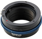 Sony NEX camera to Alpha lens (with manual aperture)