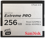 SanDisk 256GB Extreme PRO 525MB/s CFast 2.0