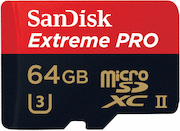 SanDisk UHS-II microSDXC 64GB Extreme Pro U3