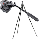 Manfrotto 701 Head w/ 190CXPRO4 Carbon Fiber Tripod Legs