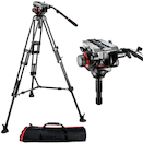 Manfrotto 504HD Head w/ 546B 2-Stage Aluminum Tripod System