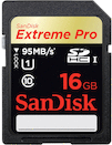 SanDisk 16GB Extreme Pro UHS-1 SDHC