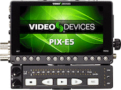 Video Devices PIX-E5 Recorder w/ PIX-LR XLR Audio Interface