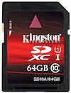 Kingston 64GB UHS-1 SDXC