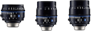 Zeiss Compact Prime CP.3 Telephoto 3-Lens Set (EF)