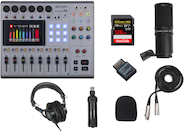 Zoom PodTrak P8 Portable Multitrack Podcast Starter Kit