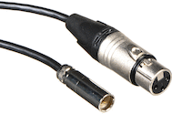 Blackmagic 19.5-Inch Mini XLR to XLR Female Cable
