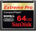 CompactFlash 64GB 90MB/s UDMA-6