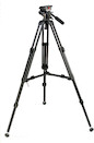 Giottos 3-Section Video Tripod w/Leveling Ball