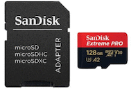 SanDisk UHS-1 microSDXC 128GB Extreme Pro U3 A2 II