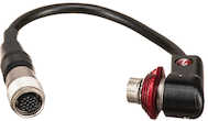 Zacuto Right-Angle Extension Cable for Canon 18-80 Lens (6")