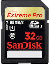 SanDisk 32GB Extreme Pro UHS-1 SDHC