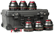 Canon CN-E Cinema Prime Six Lens Kit