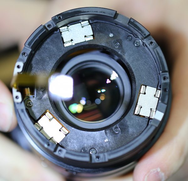 Fuji 50-140mm lens focusing assembly. Lensrentals.com, 2016
