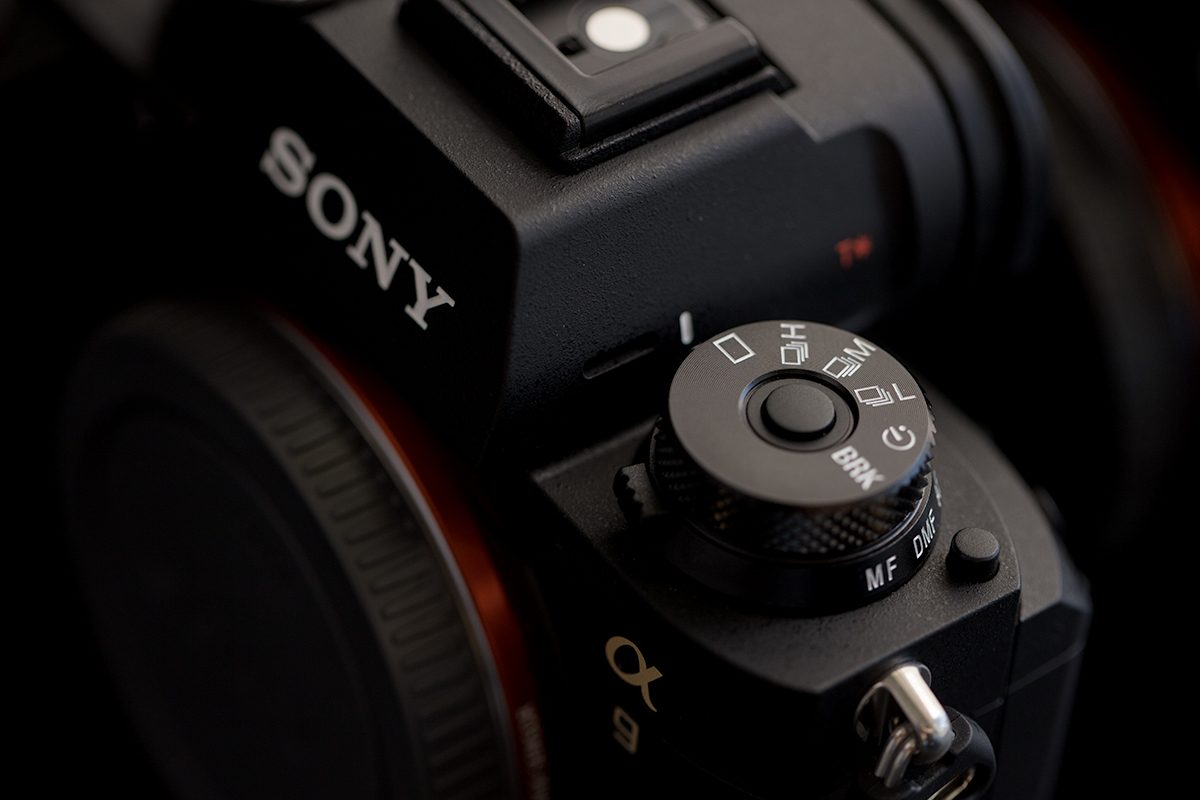 Sony a9 Stacked Dial