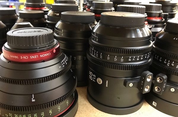Cine Lens MTF Testing