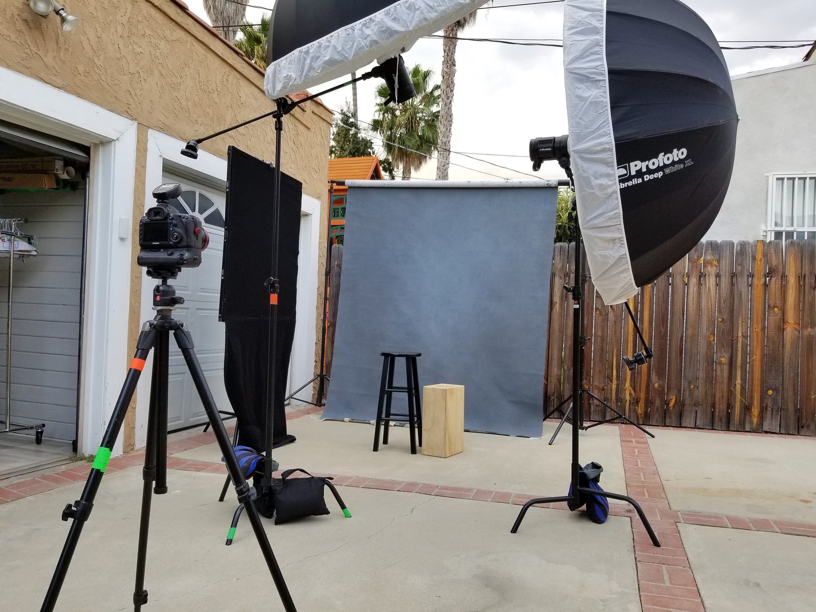 Soft Light Photography Lighting BTS