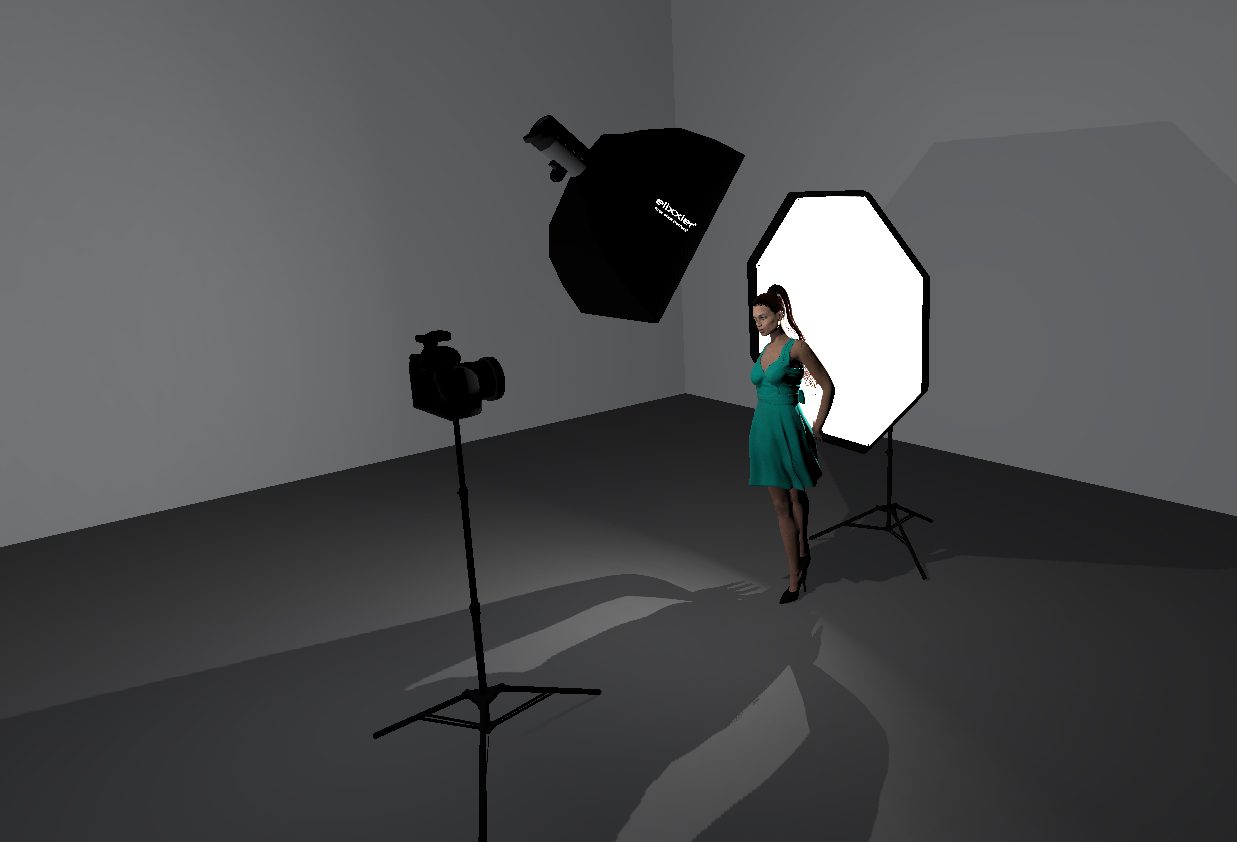 Lighting Diagram for High Key