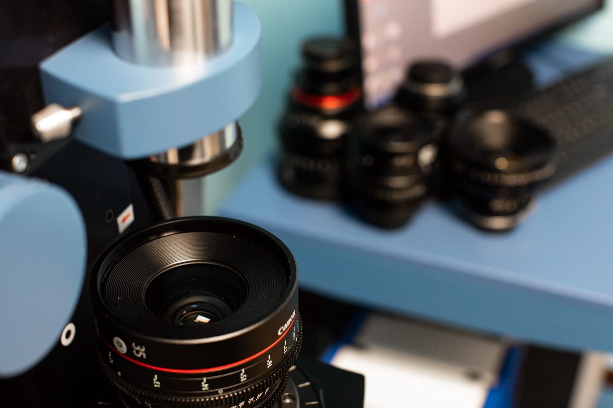Testing Best Sharpness of Cine Lenses