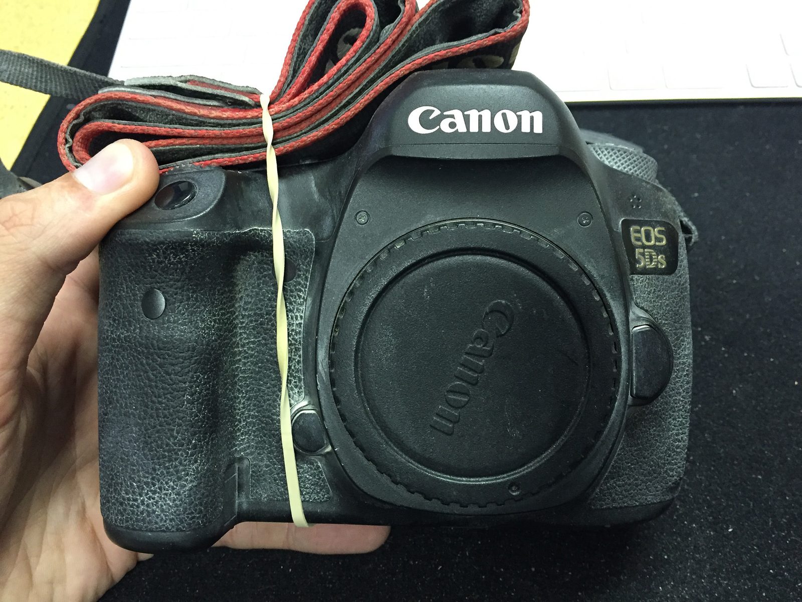 Canon 5DS Destroyed Burning Man