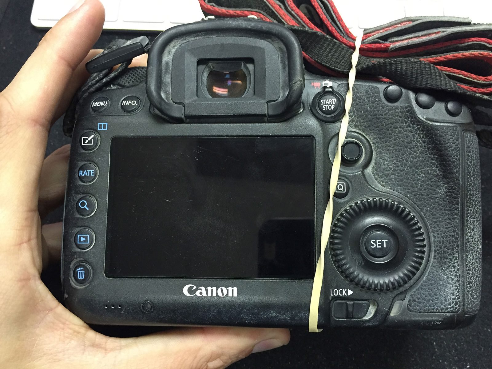 Burning Man Camera Destroyed