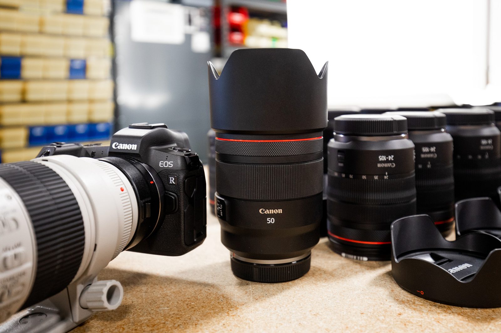 Disassembly of the Canon RF 50mm f/1.2L