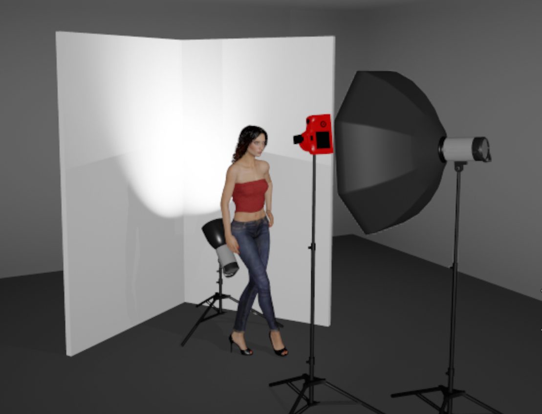 Lighting Diagram for Shooting on White
