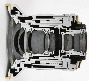 Zeiss 21 Distagon cut in half (No, I didn't do it.)