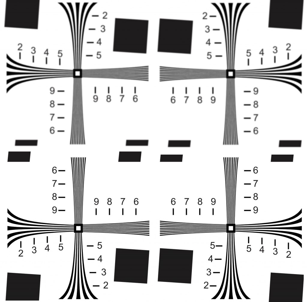 Lens Sharpness Chart