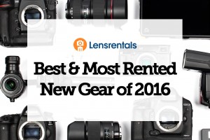 Most Rented Photography Gear 2016