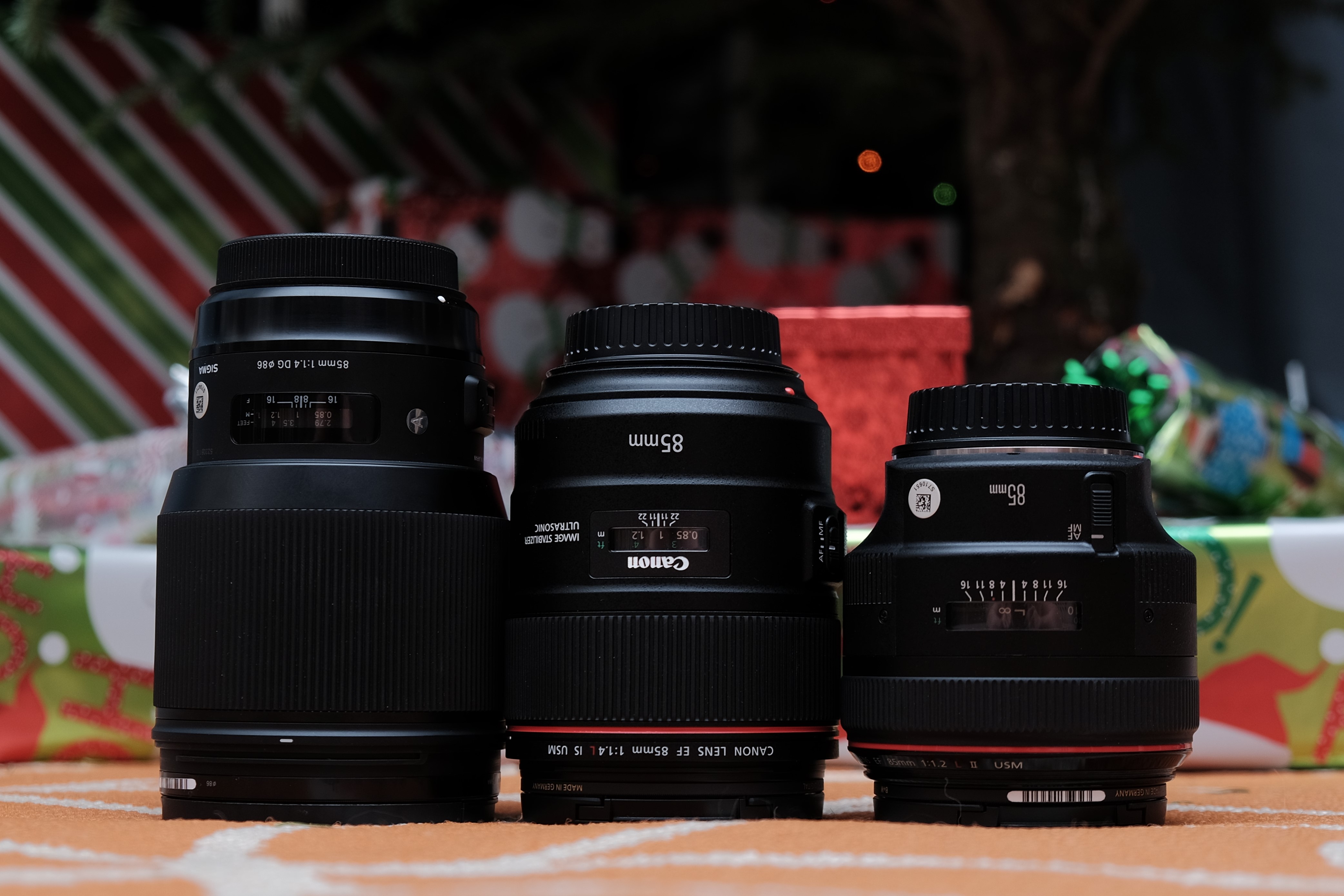 Canon 85mm f/1.4L Comparison