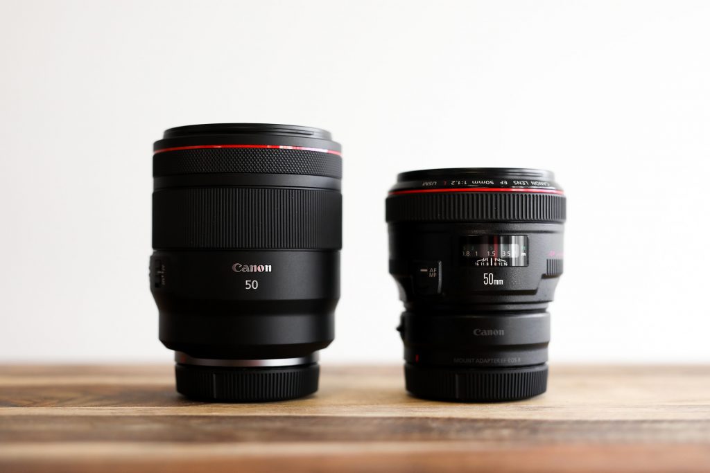 Canon EOS R Size Comparison
