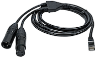 Hollyland RJ45 Ethernet to Dual XLR M/F Cable