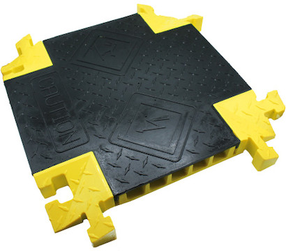 Checkers Bumble Bee X-Intersection for 5 Channel Cable Ramp