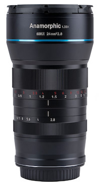 SIRUI F2.8 Anamorphic lens マイクロフォーサーズ Sirui 24mm f/2.8 1.33x Anamorphic Lens for Nikon Z SR24Z