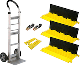 Checkers Bumble Bee Three 5-Channel Cable Ramp Transport Kit