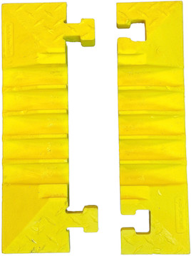 Checkers Bumble Bee End Caps for 5 Channel Ramp