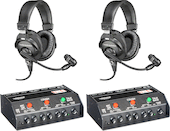 Whirlwind THS 5 Talkback Two Announcer BPHS1 and Console Kit