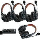 Hollyland Solidcom C1 Pro-4S Intercom 4 Dual-Ear Headsets
