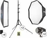 Paul C. Buff Celestial 2-Light Location Kit for Nikon