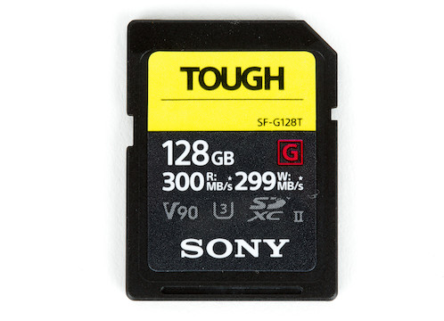 Lensrentals.com - Rent a Sony 128GB SF-G Tough Series UHS-II SDXC