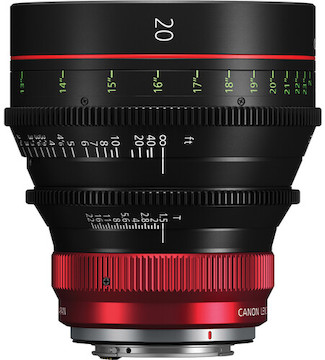 Canon CN-R 20mm T1.5 L F (RF)