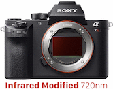 Sony Alpha a7R II IR Modified (720nm)