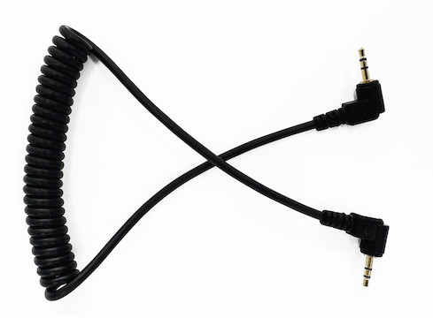 Arc Eye Coiled Sync Cable for Canon C1 (2.5mm TRS)
