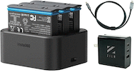 Insta360 X3 3-Battery w/ Fast Charging Hub Power Kit