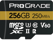 ProGrade Digital microSDXC 256GB 250MB/s UHS-II V60