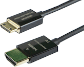 Monoprice 6ft Ultra-Slim HDMI Male-Mini Cable
