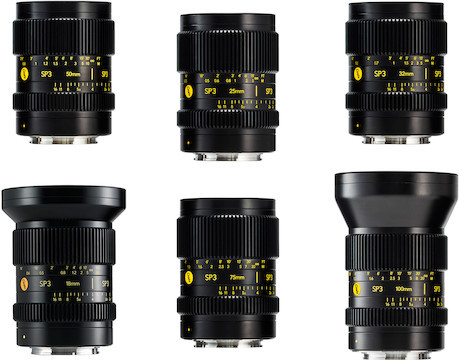Cooke SP3 Full-Frame Prime 6-Lens Set (Z)