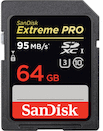 SanDisk SDXC 64GB Extreme Pro 95MB/s UHS-1 U3