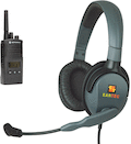 Motorola RMU2080d Two-Way Radio w/ Eartec Studio Headset